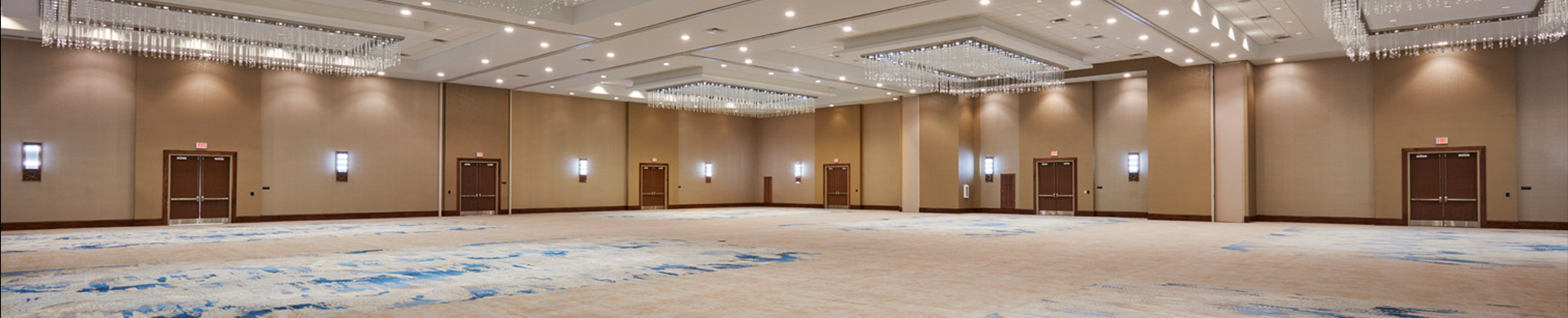 Doubletree By Hilton Orlando Seaworld empty ballroom space