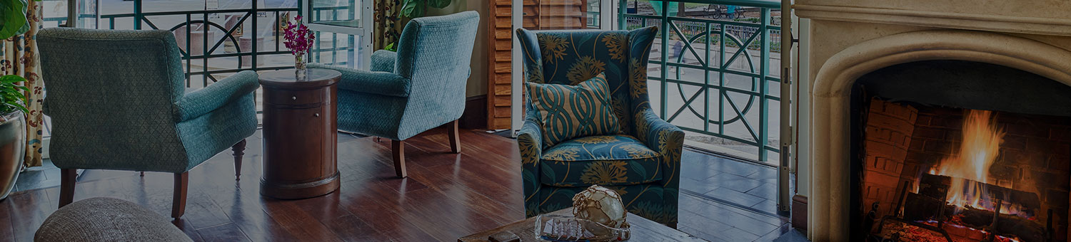 elegant sitting area