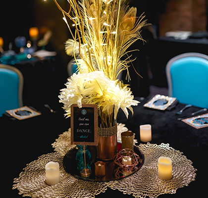 private dining table set up