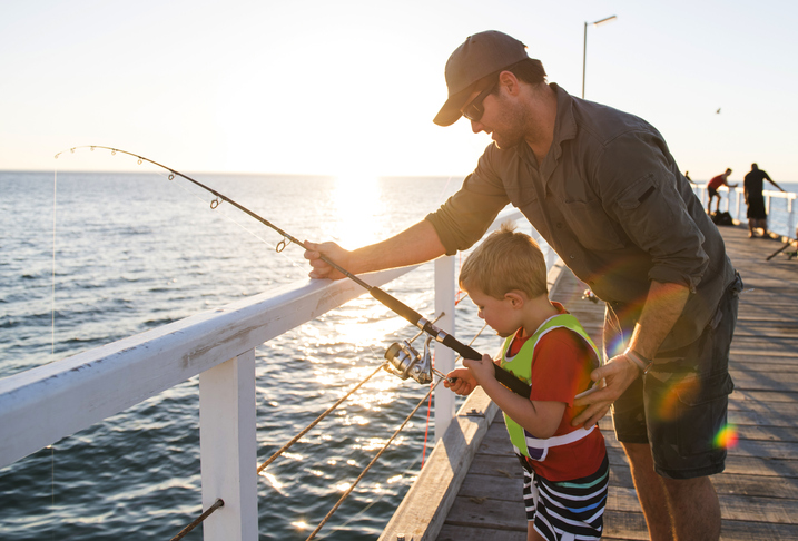 Spend Father's Day Out on the Ocean