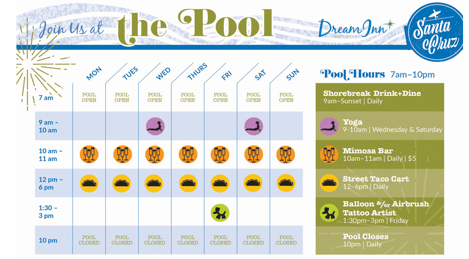 pool schedule