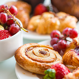 Free Continental Breakfast Inset