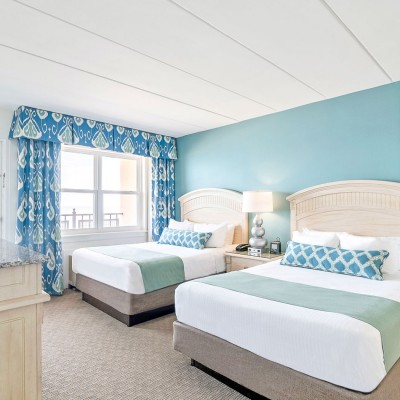 Let the sun be your wake-up call in our Oceanfront Guest Room.