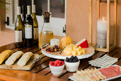 Save 15% & bottle of wine