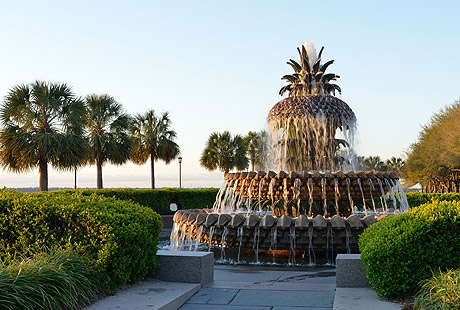 waterfront park fountain in charleston