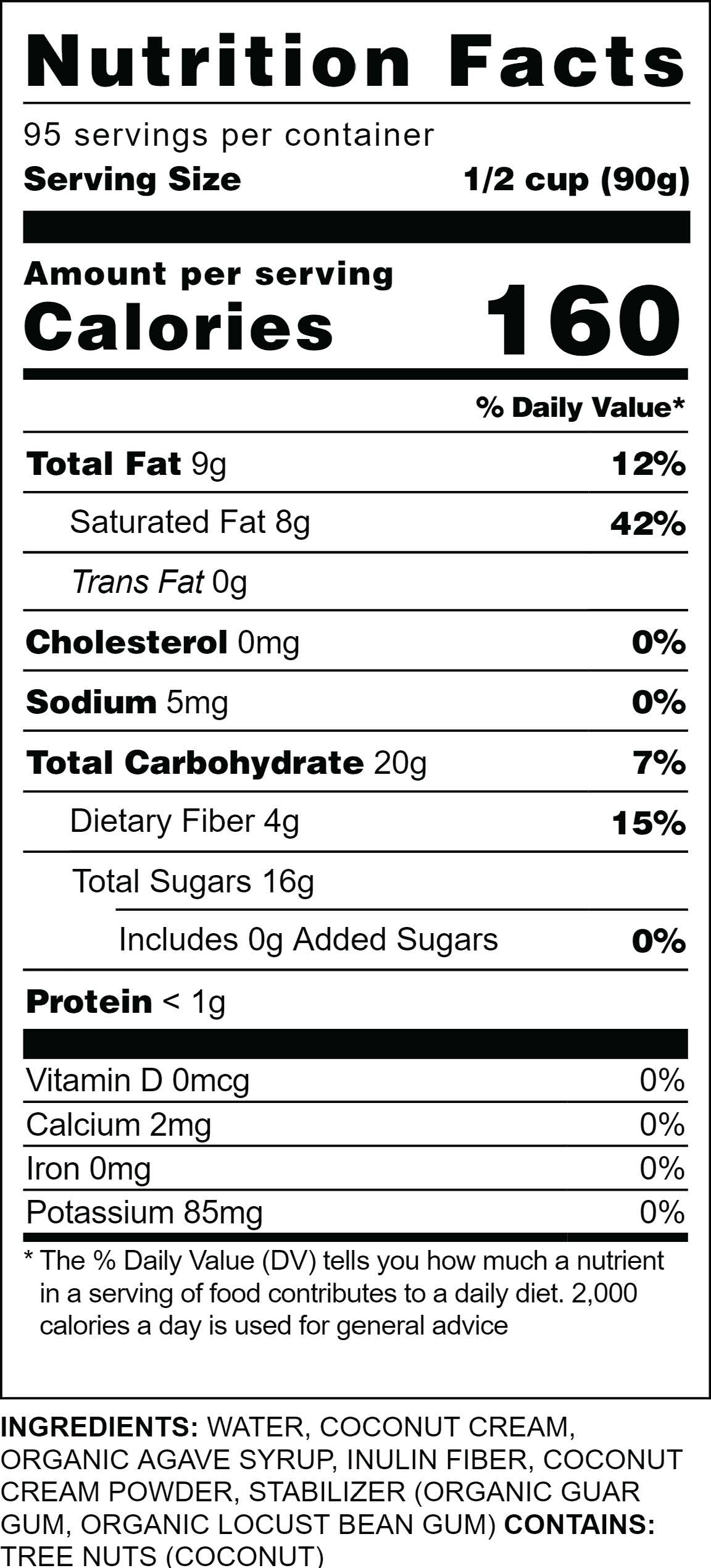 15 Magic Cup Nutrition Facts 