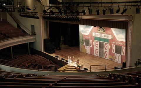 Ryman Auditorium Interactive Seating Chart