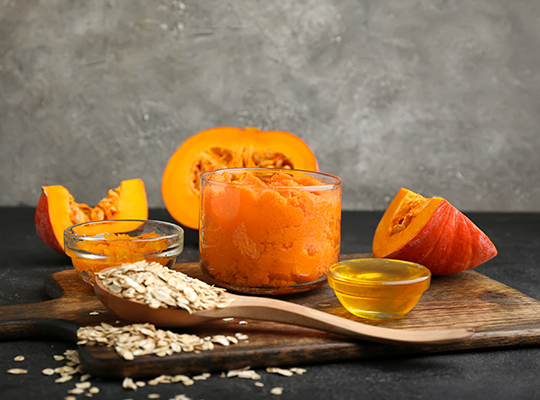 60 Min| $205 & Mini Pumpkin Enzyme Facial - 30 Min| $135