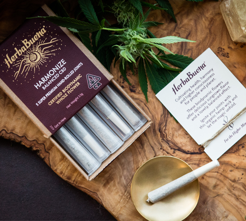 herba buena on top of a wooden table-1