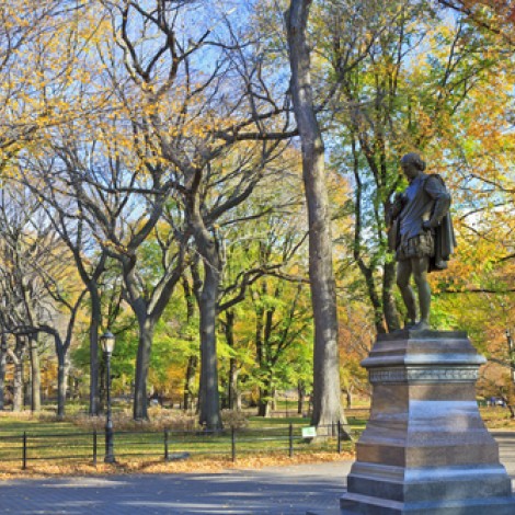 shakespeare statue