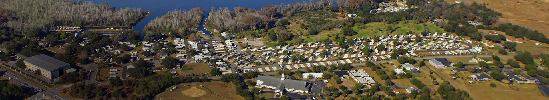 aerial view of the fishermans resort property 