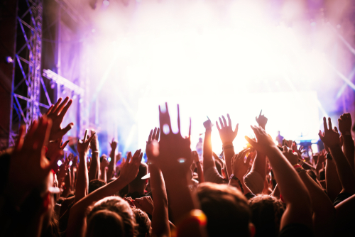 concert crowd