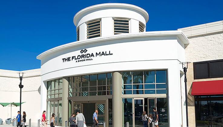 2. We're connected to the Florida Mall