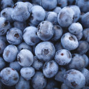 Fresh Blueberries in a pile