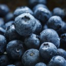 Close up of blueberries