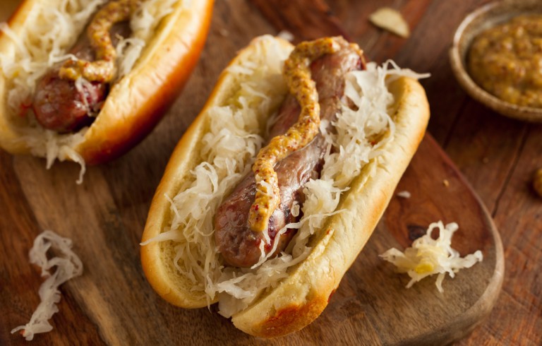Gourmet hot dogs