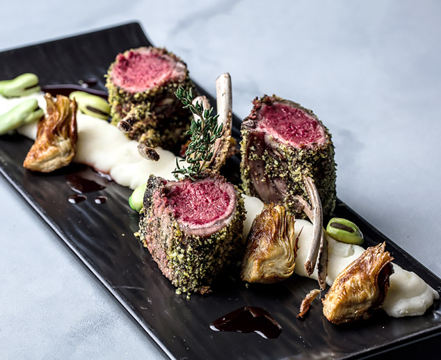 grateful palate cuisine plated