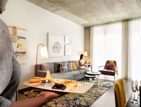 twelve hotels in-room dining
