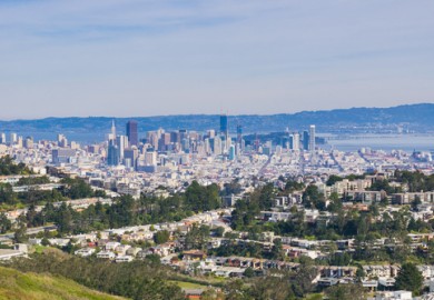 view from mt davidson california