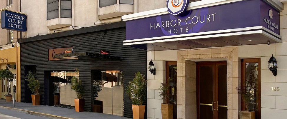 Harbor Hotel exterior entrance