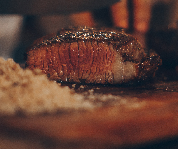 medium rare steak