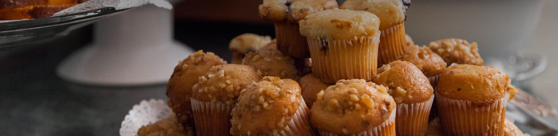 Closeup of some delicious muffins