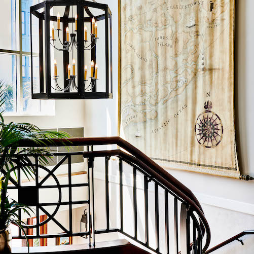 lobby staircase