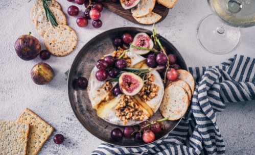 fig and cheese plate