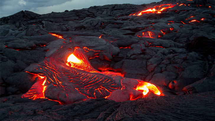 view of lava