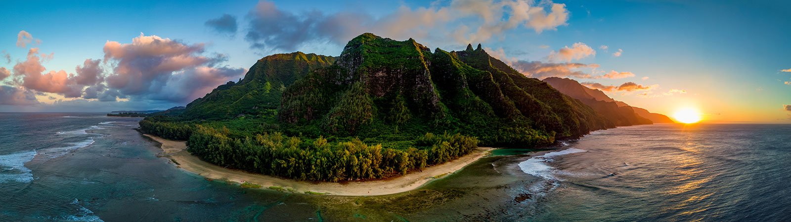 aerial view of hawaii