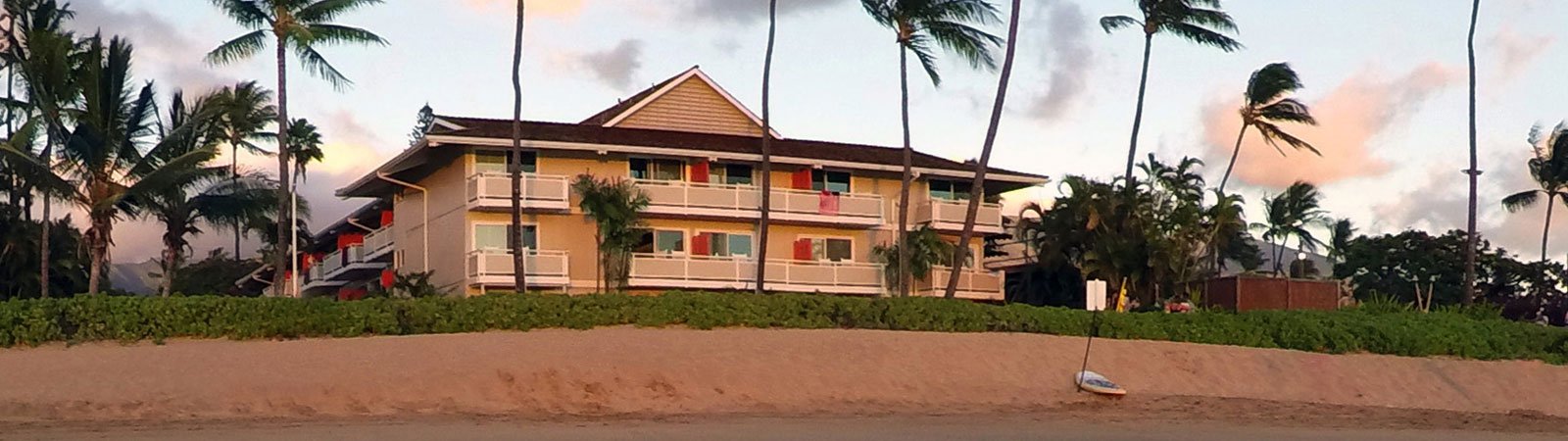 exterior view of property building