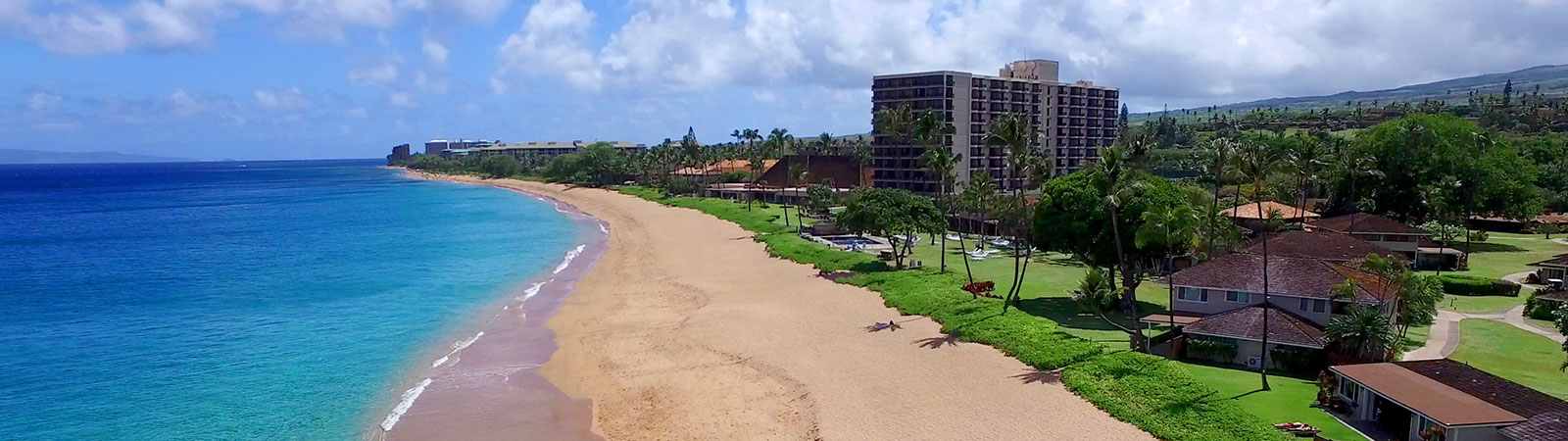 aerial view of the beachfront property