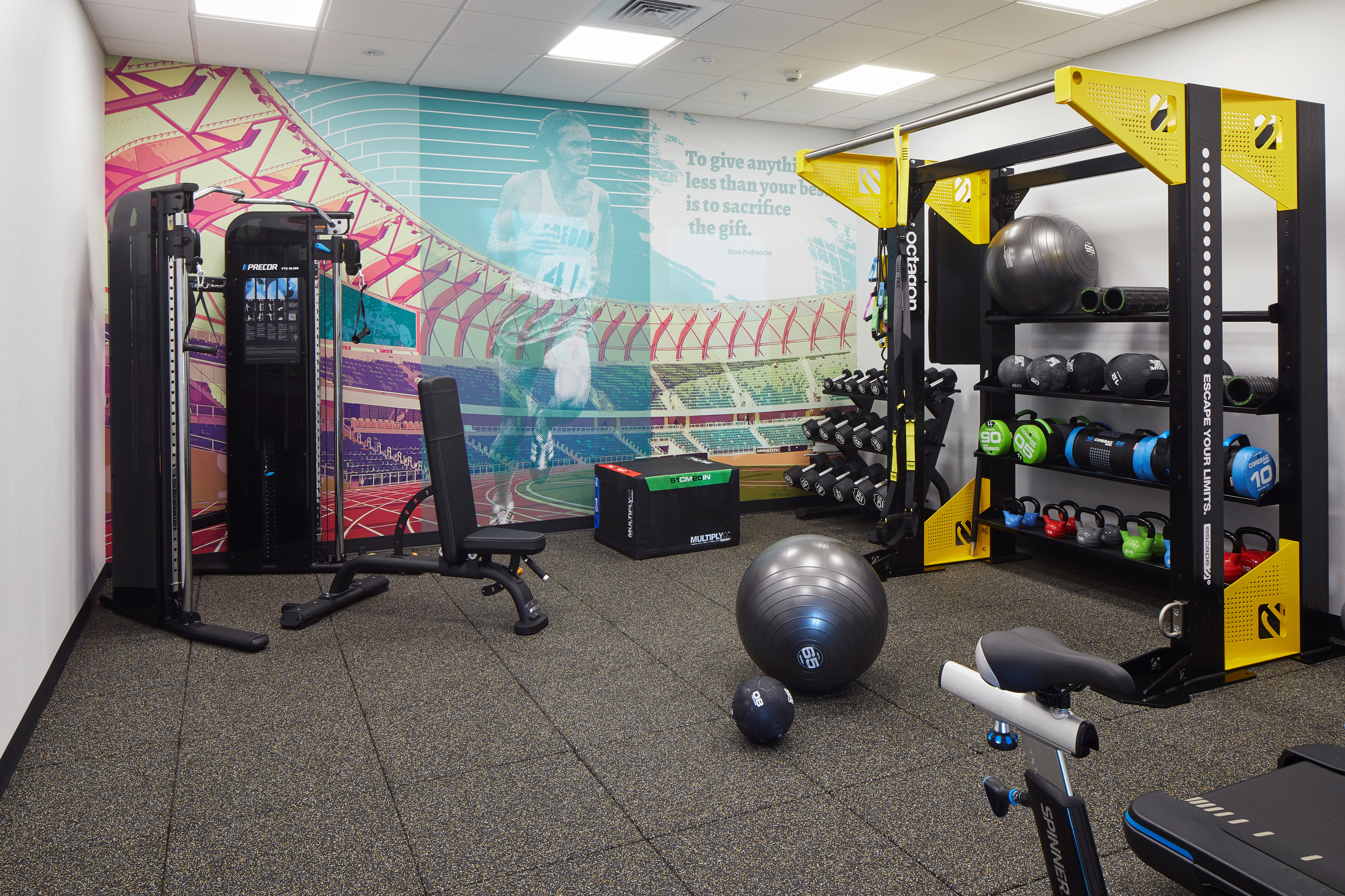 fitness center