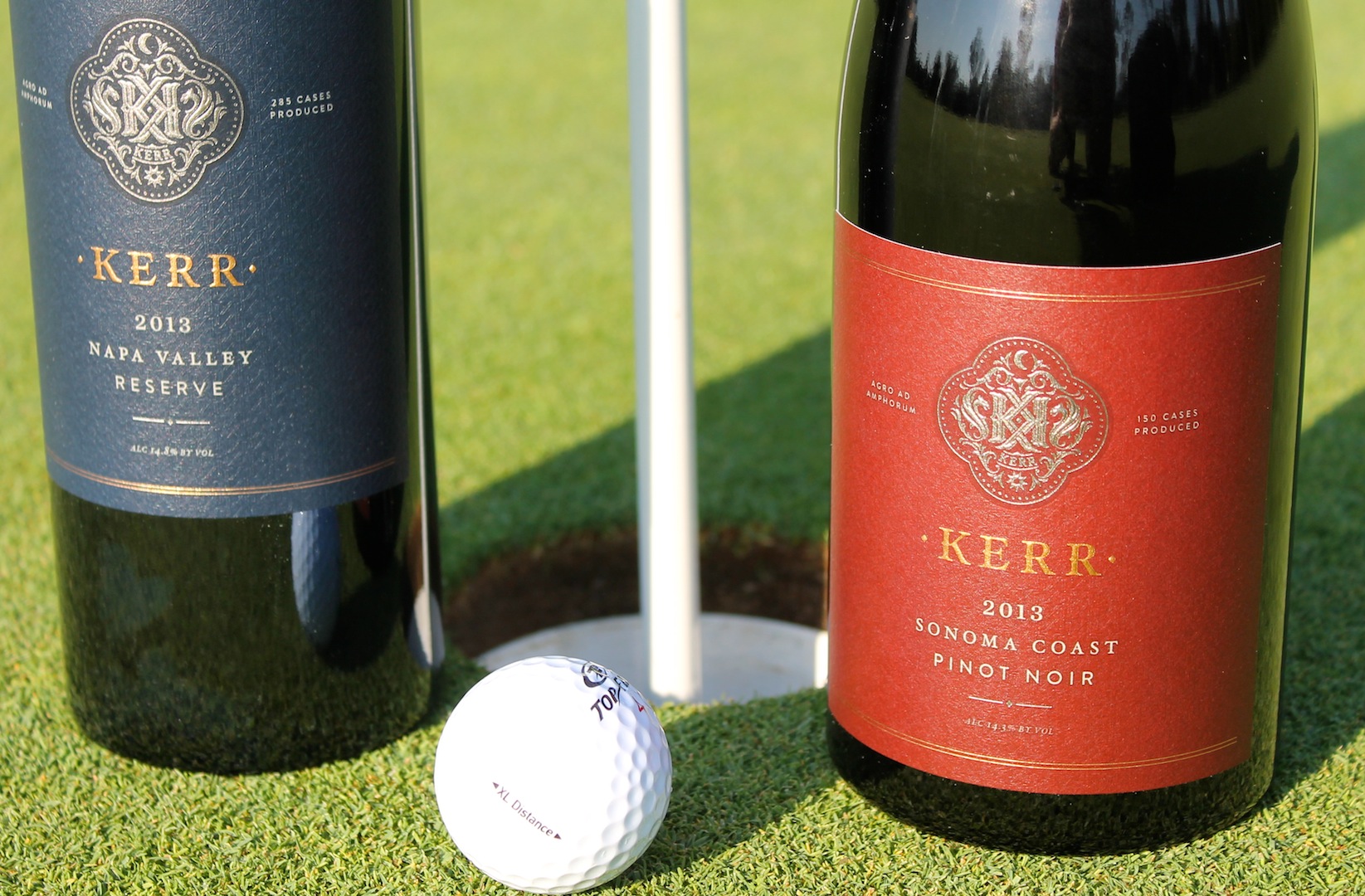 kerr wine image with golf ball