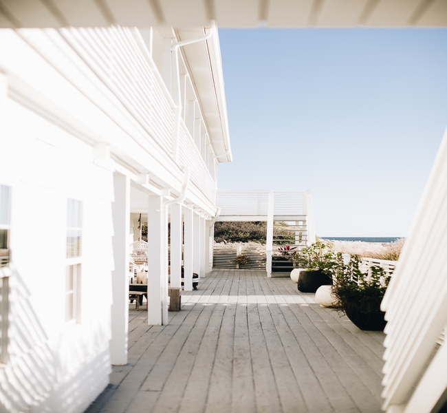 view of property and oceanside