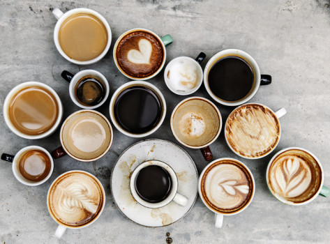 cups of coffee