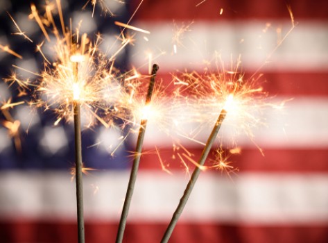 fourth of july sparklers