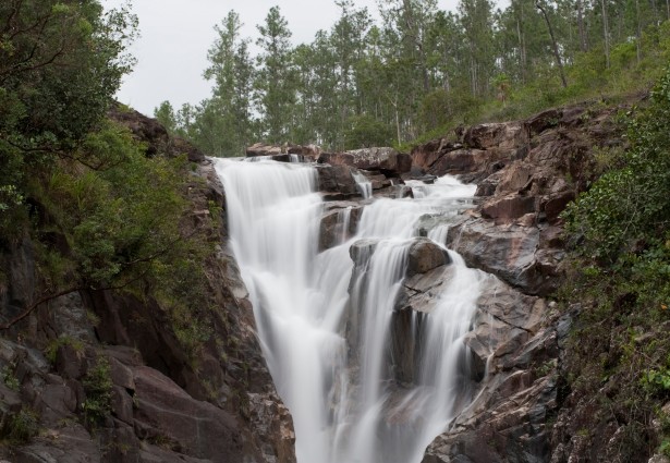 view of a waterfall