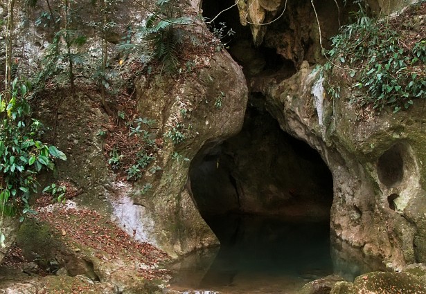 interior of a cave