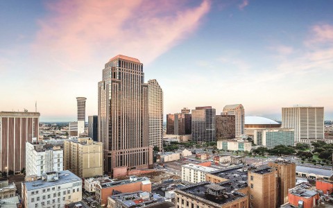 image of the new orleans skyline