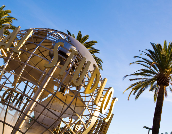 Universal studio globe