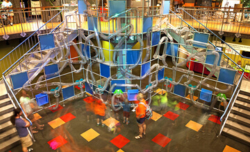 little rock arkansas museum of discovery jungle gym