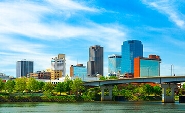 Little rock arkansas downtown
