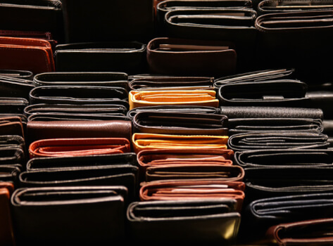 Stack of Purse Wallets