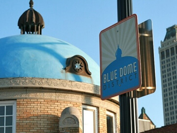 Tulsa Oklahoma Blue Dome District