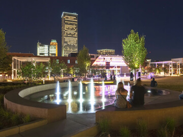 Tulsa Oklahoma Guthrie Green