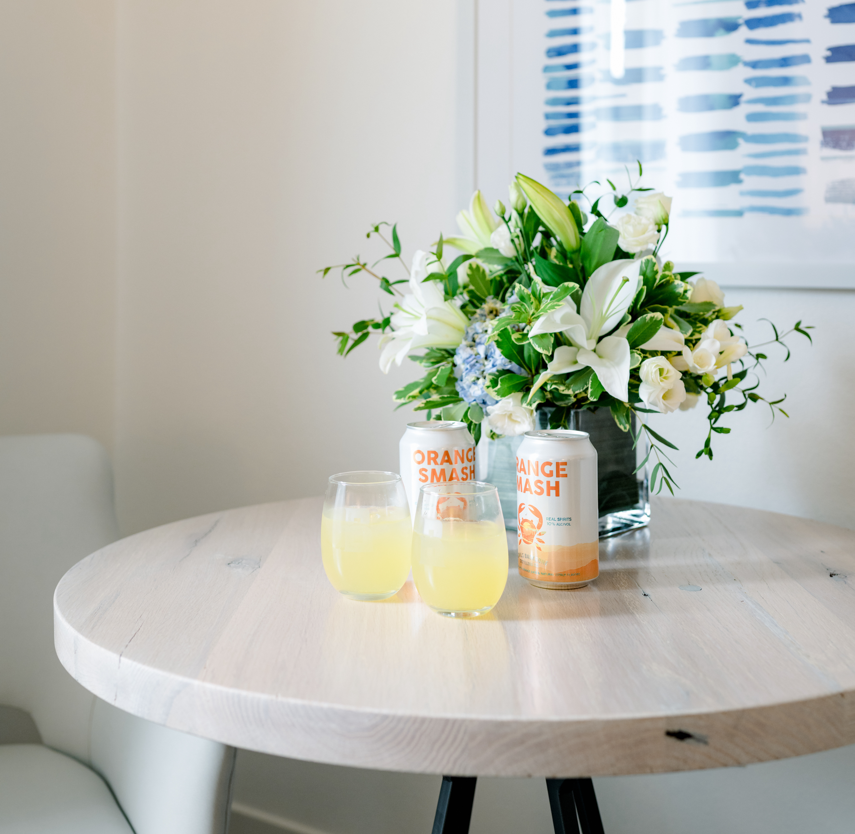 orange smash in room
