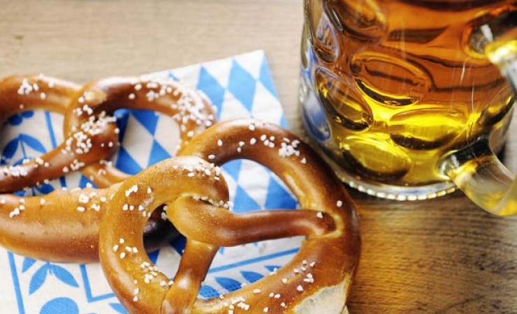 Oktoberfest pretzels