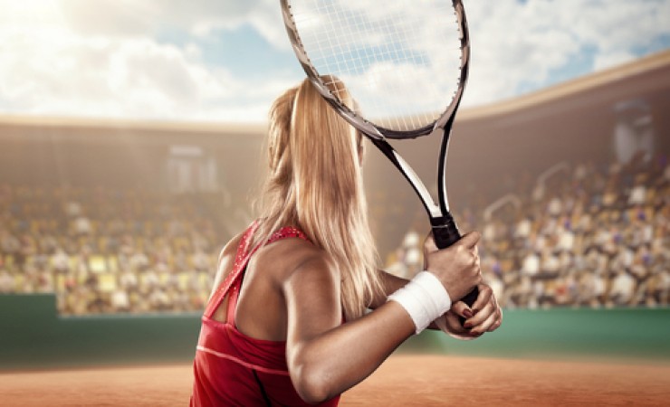female tennis player