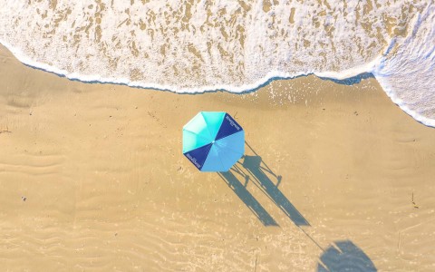 parasol at beach
